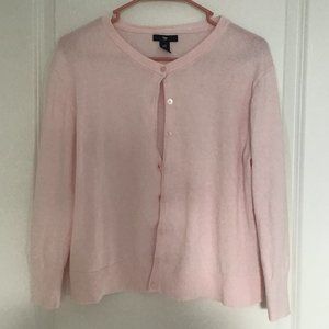 Pink Gap cardigan size XL